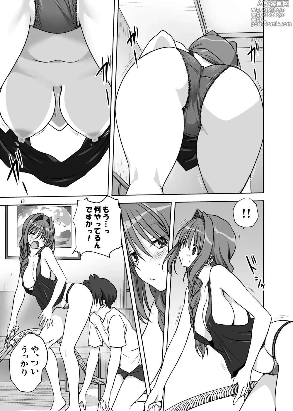 Page 12 of doujinshi Akiko-san to Issho 14