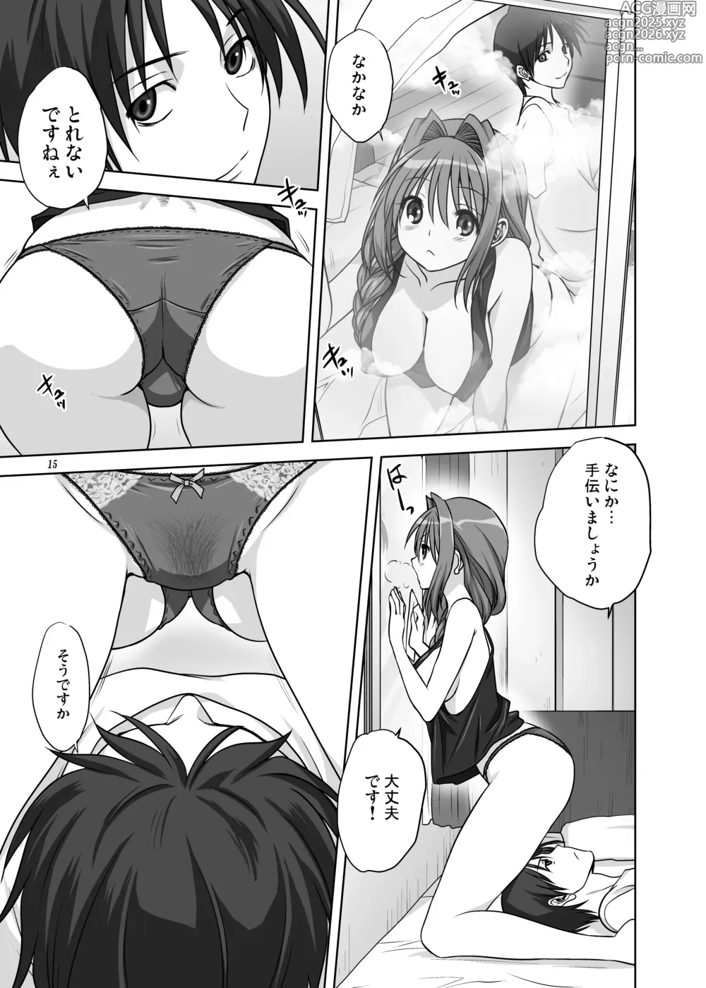 Page 14 of doujinshi Akiko-san to Issho 14