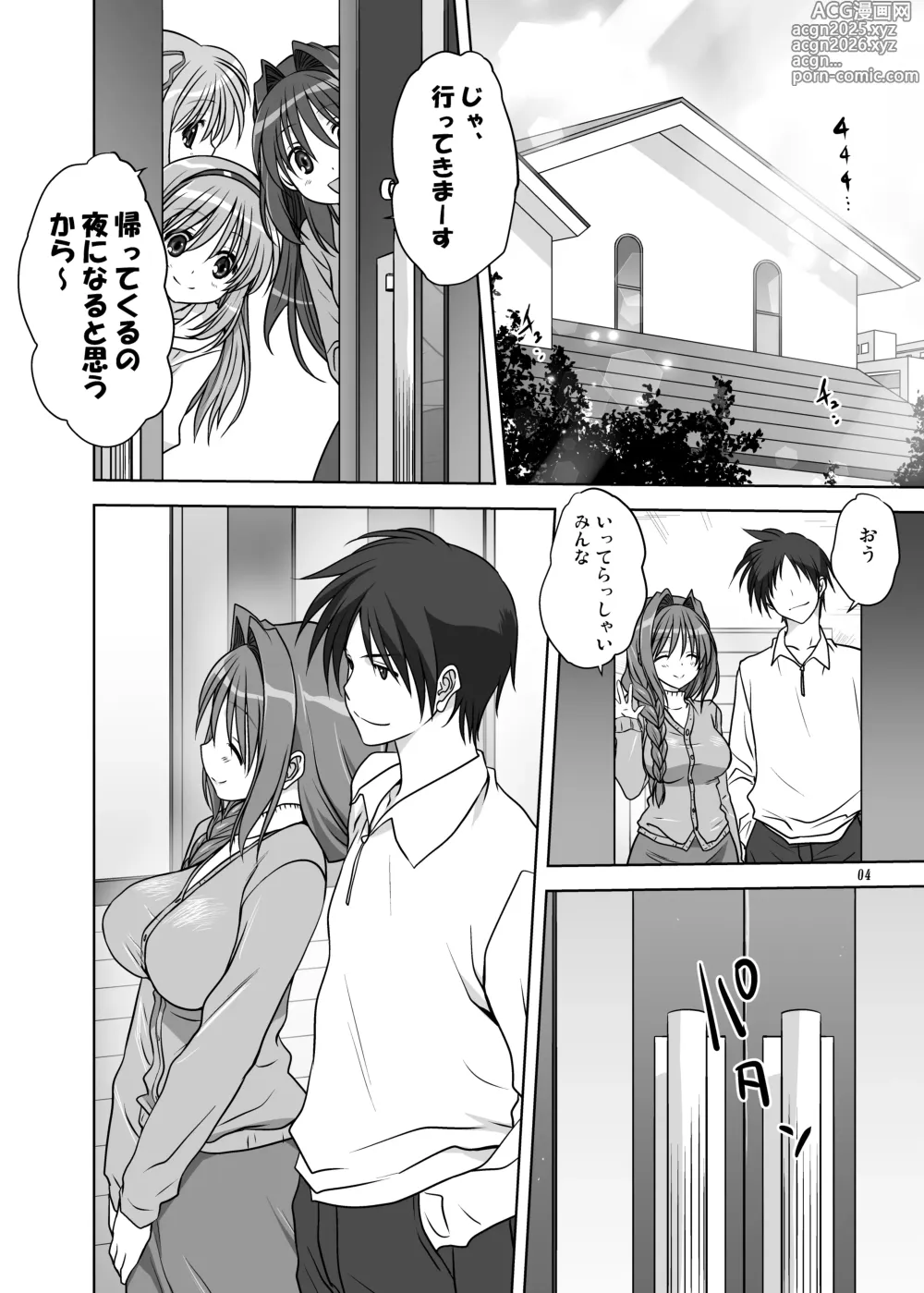 Page 3 of doujinshi Akiko-san to Issho 14