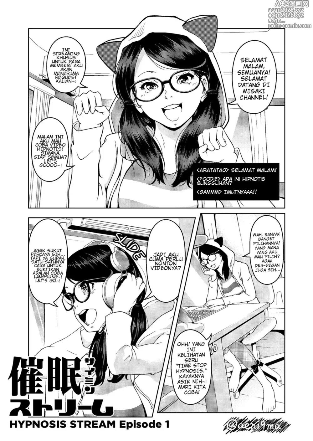 Page 2 of doujinshi Saimin Stream #1 _ Stream Hipnotis Episode 1