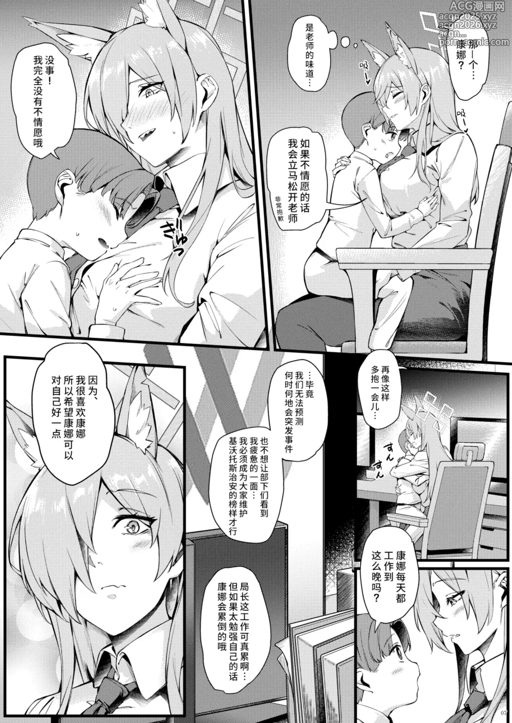 Page 8 of doujinshi 康娜她想被小不点老师治愈