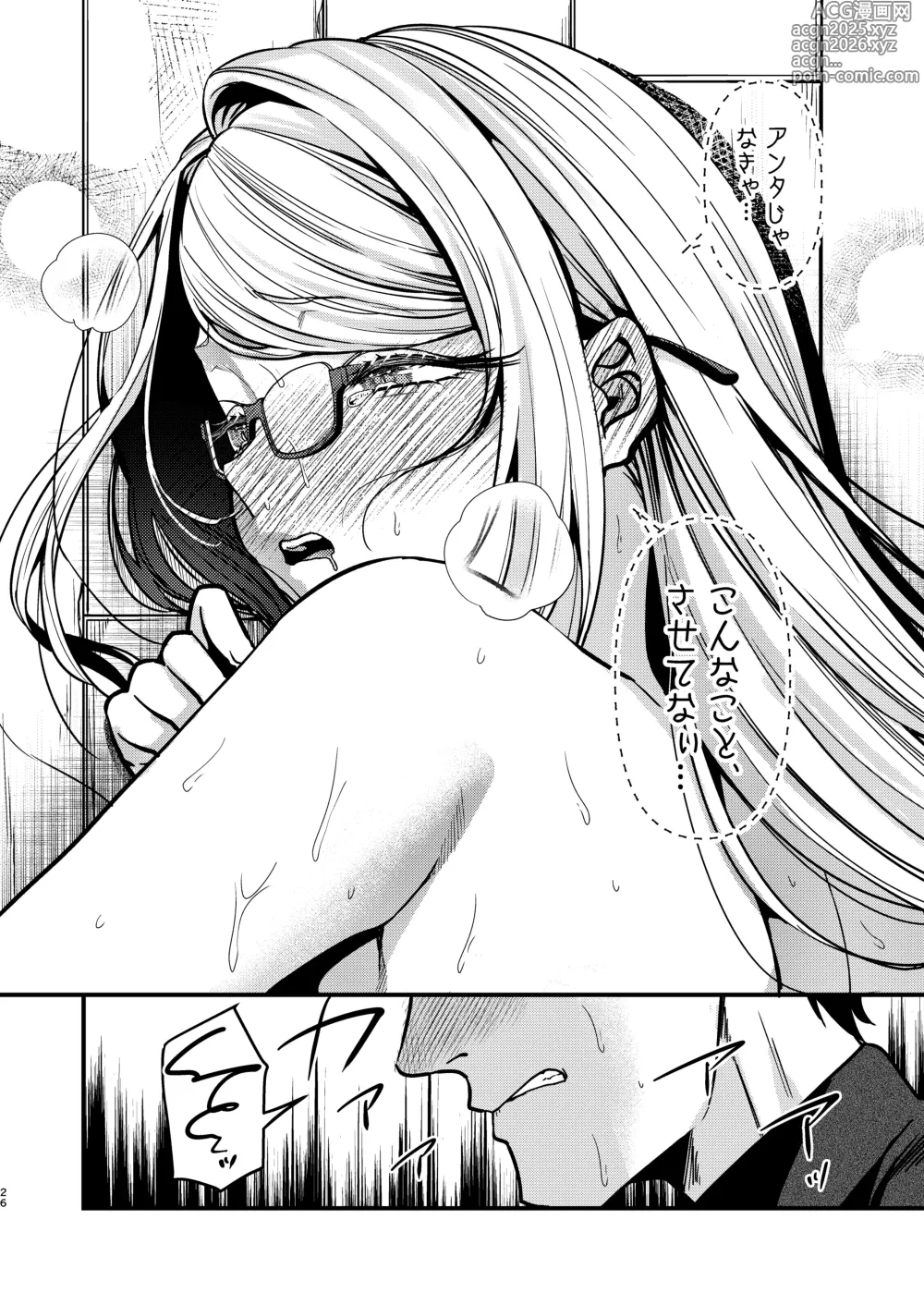 Page 27 of doujinshi Ero Mangaka san to Henshū kun