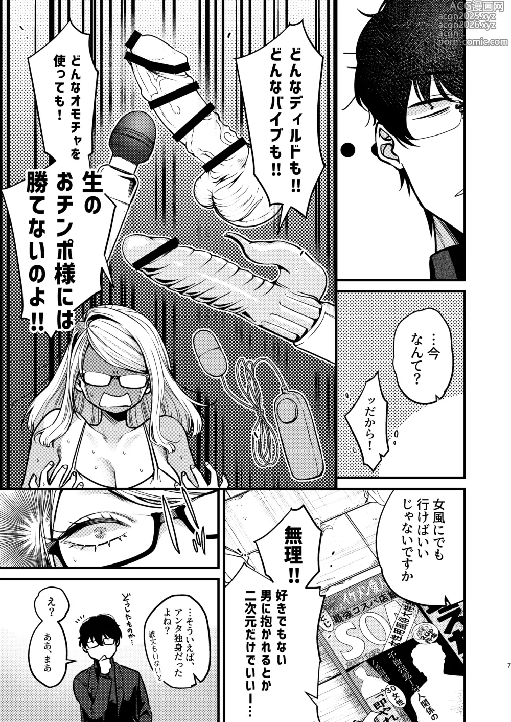 Page 8 of doujinshi Ero Mangaka san to Henshū kun