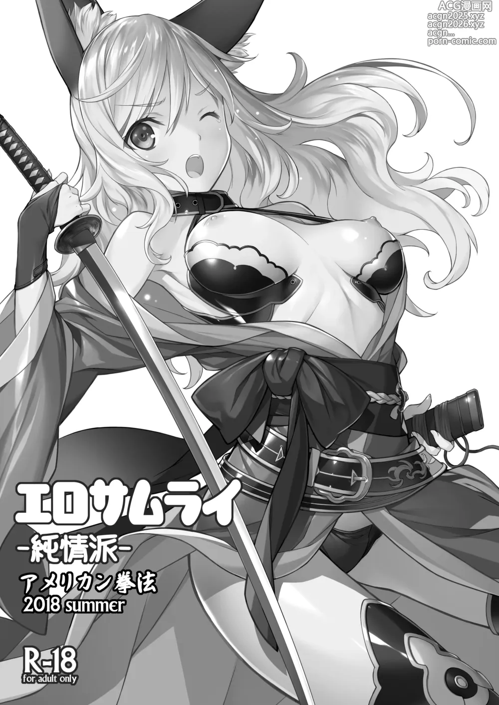 Page 2 of doujinshi Ero Samurai -Junjouha-