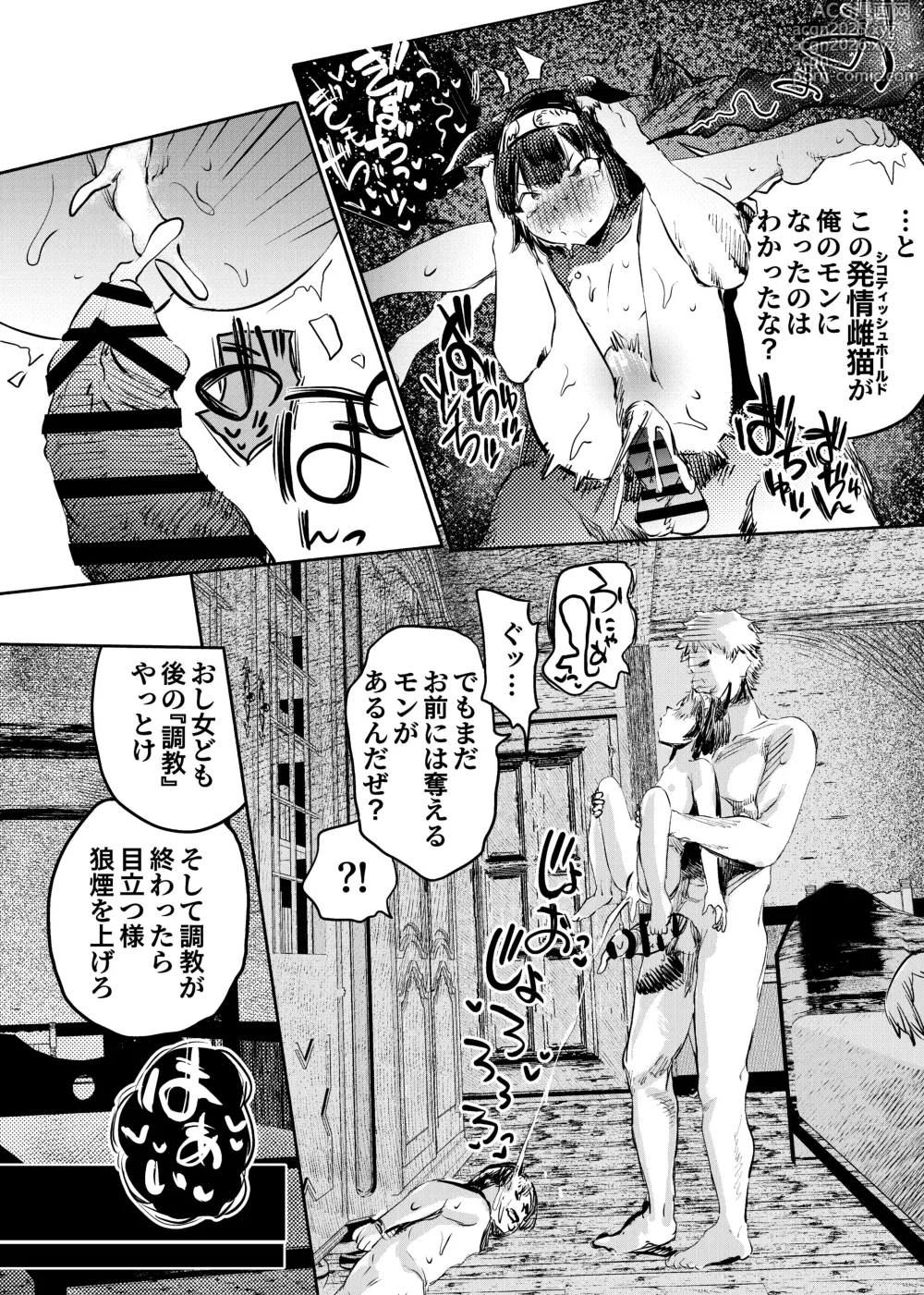 Page 37 of doujinshi いじめっ子転生 異世界転生して世界救ったのにいじめっ子も転生して来てカノジョがNTRたんだが?!!