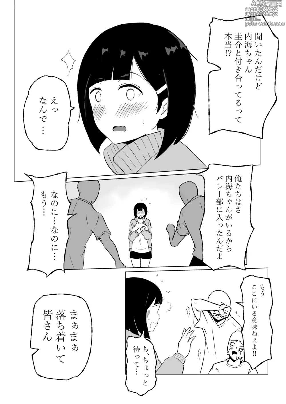 Page 4 of doujinshi マネージャーがバレー部全員にNTRされる話