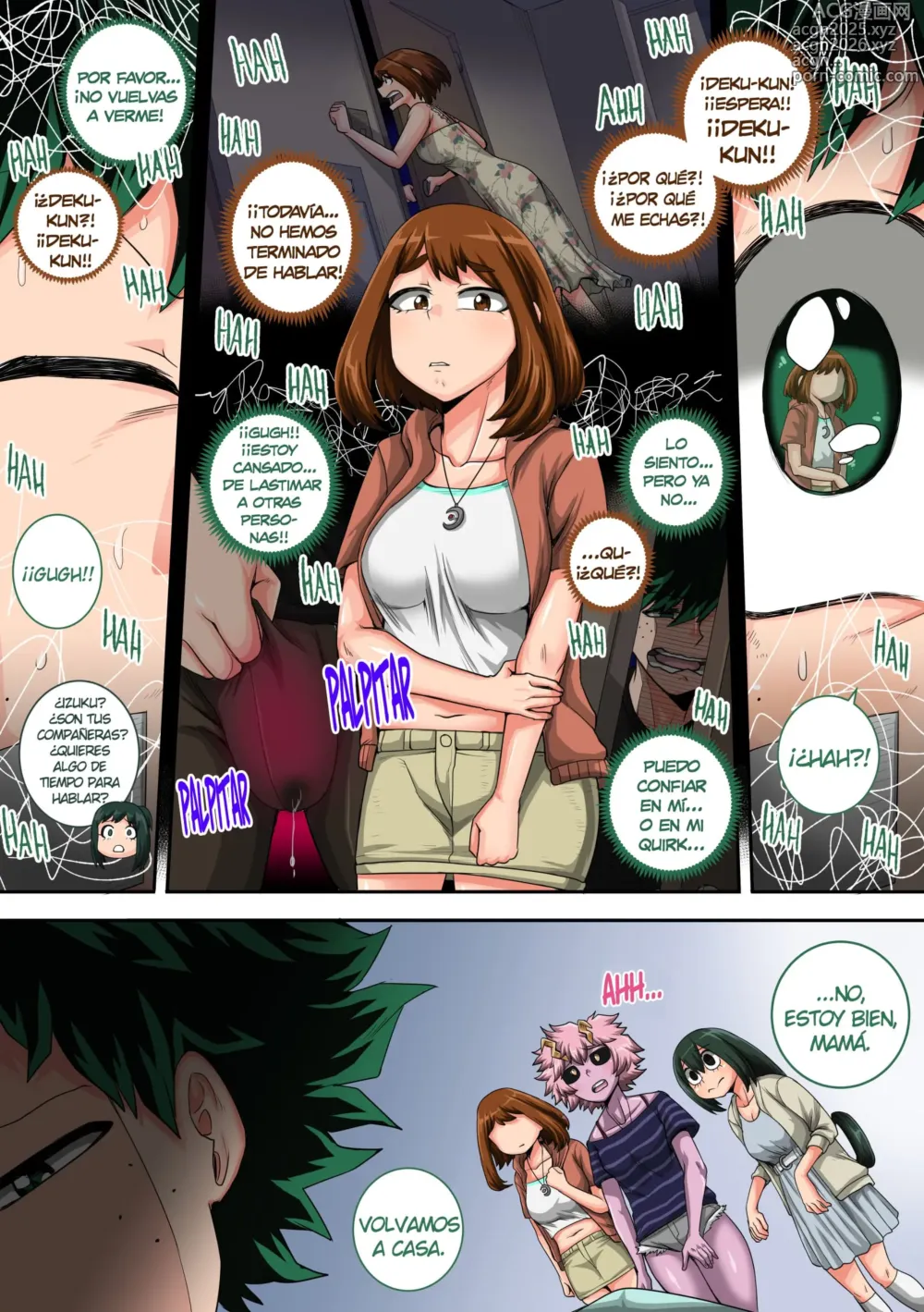 Page 8 of doujinshi Boku no Harem Academia Ch. 8: Kanojo-tachi no Kesshin