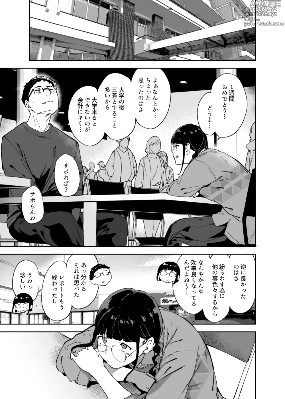 Page 8 of doujinshi Otaku Tomodachi to no Sex wa Saikou ni Kimochi Ii 3