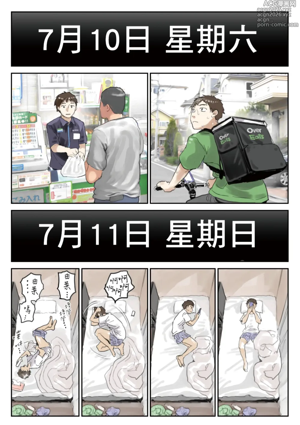 Page 8 of doujinshi 我明明只是偷看了女友的手機 2 (decensored)