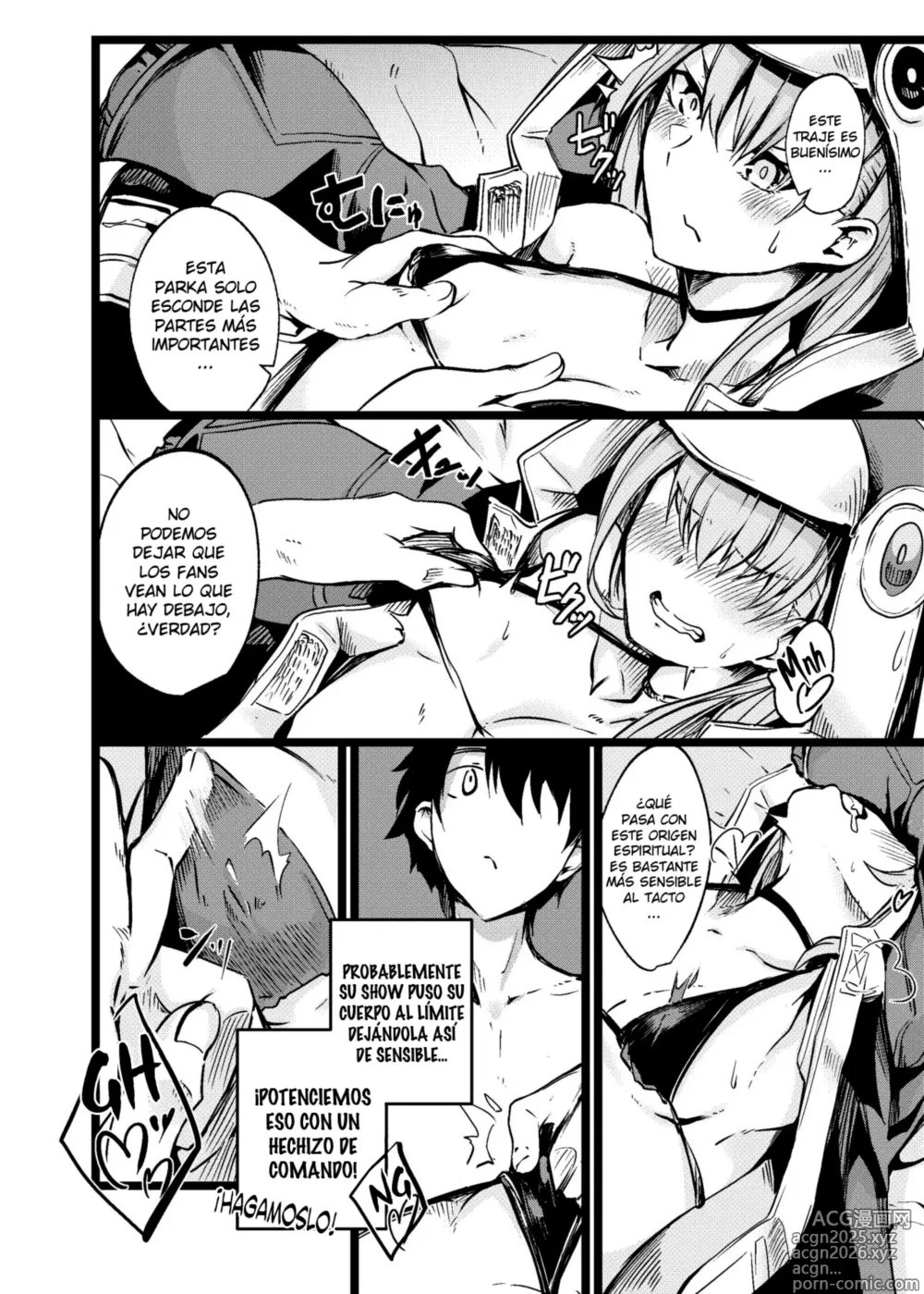 Page 11 of doujinshi Haciendolo con Meltryllis en su bikini