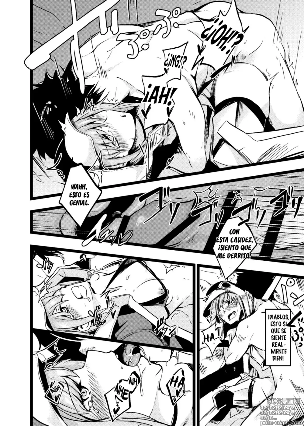Page 13 of doujinshi Haciendolo con Meltryllis en su bikini