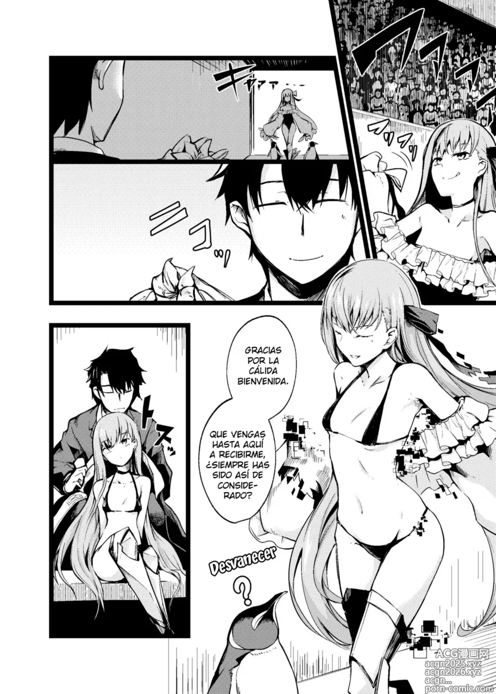 Page 3 of doujinshi Haciendolo con Meltryllis en su bikini