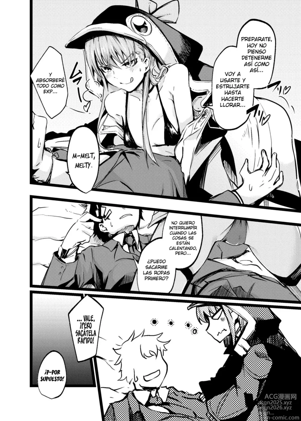 Page 9 of doujinshi Haciendolo con Meltryllis en su bikini