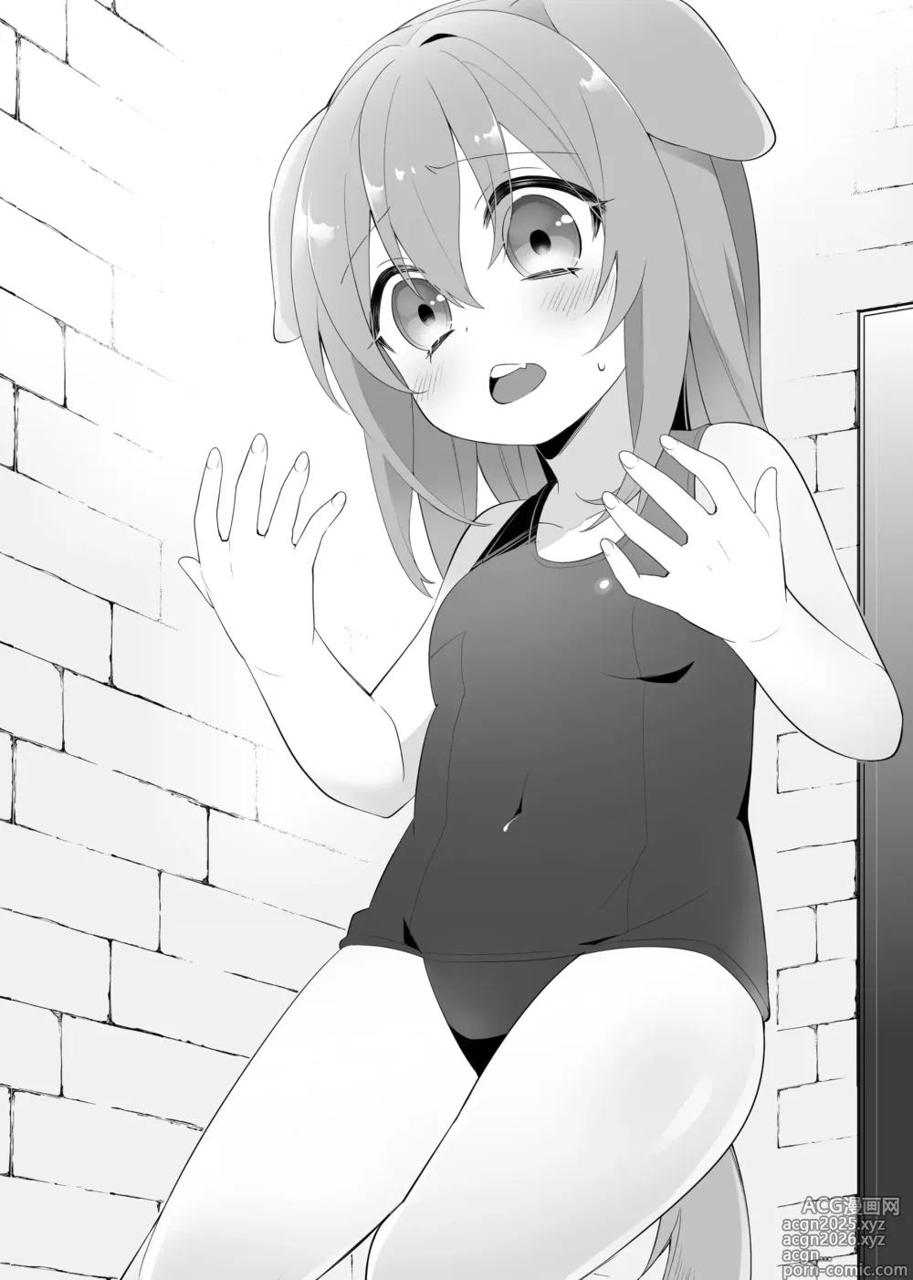 Page 7 of doujinshi Sukui Mizugi ○ri Inum musume ni Karada o Ubawarete Ochichau Hanashi 被水著○莉犬娘奪走身體並墮落的故事 機翻