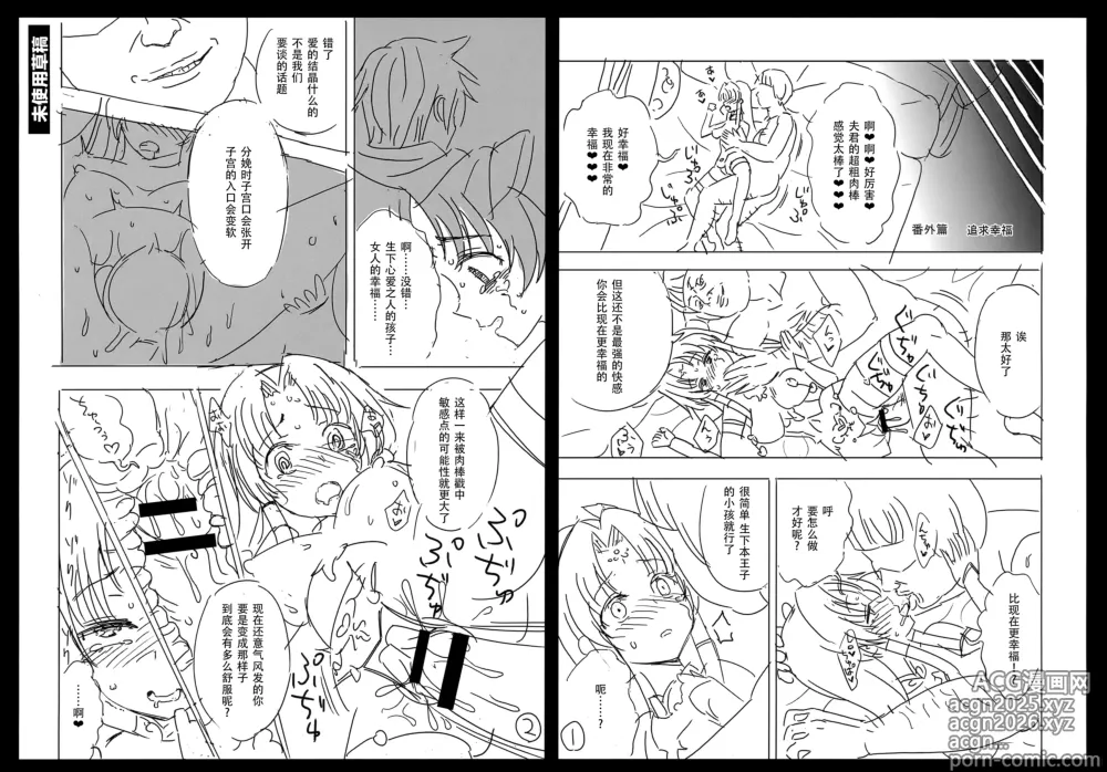 Page 2 of manga Seijo no Kenshin Toranoana Kounyu Tokuten 4P Leaflet Seijo no Kenshin Botsunetashuu