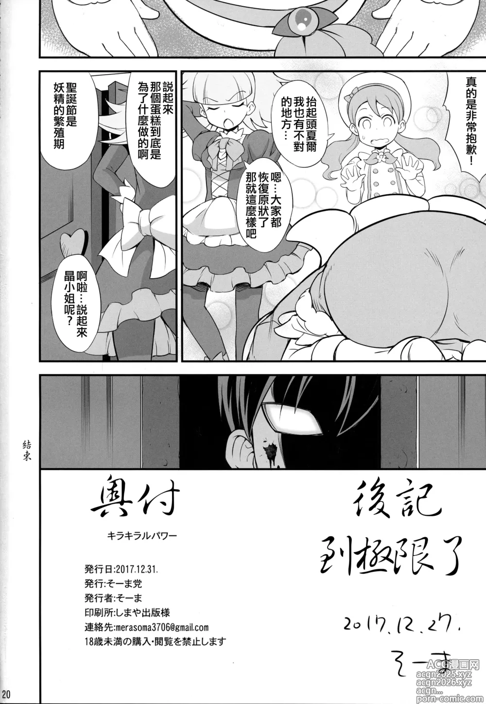 Page 22 of doujinshi Kirakiraru Power