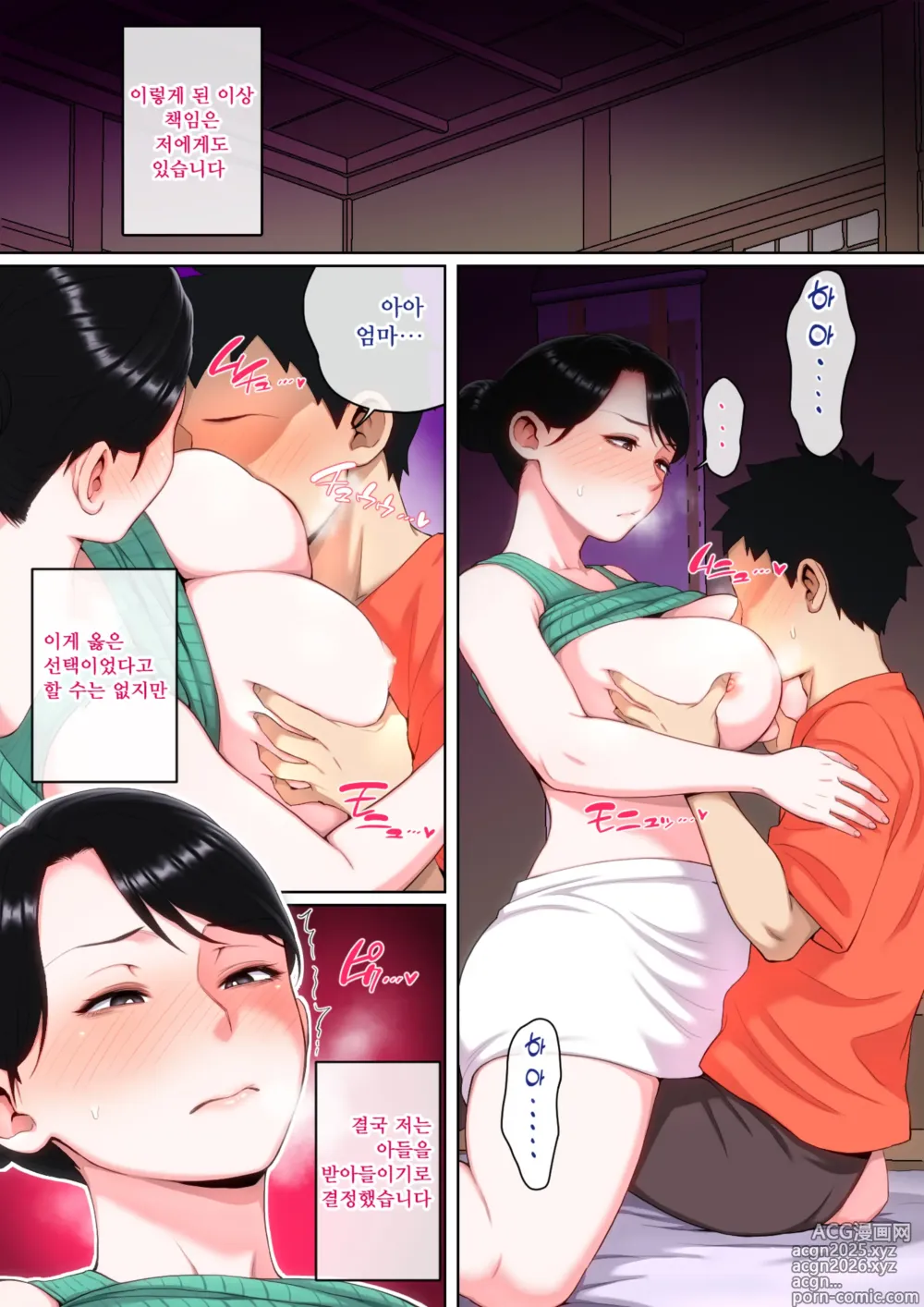 Page 91 of doujinshi Neteiru okāsan o Yari Taihōdai!