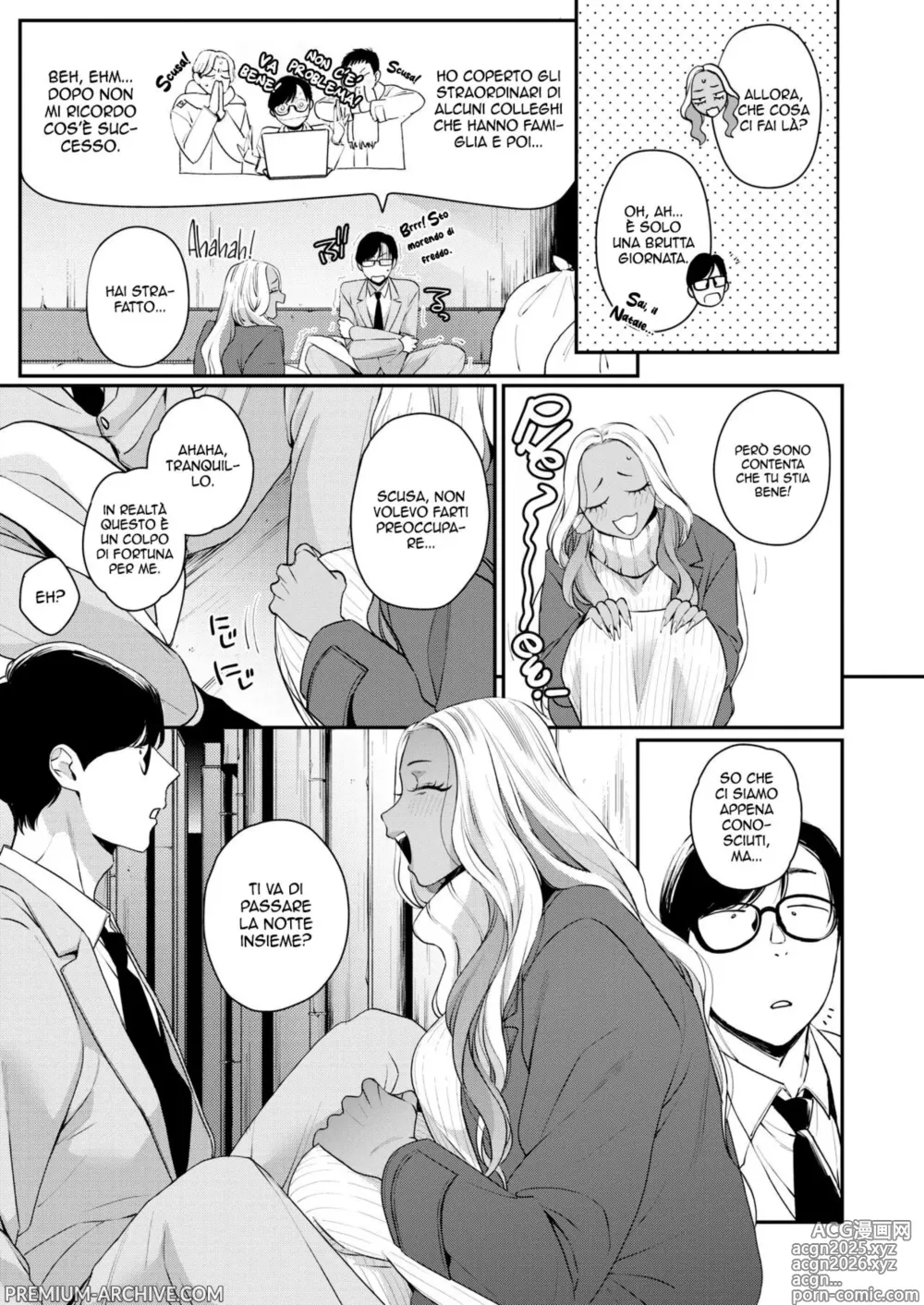 Page 3 of manga Una Notte Santa Particolare