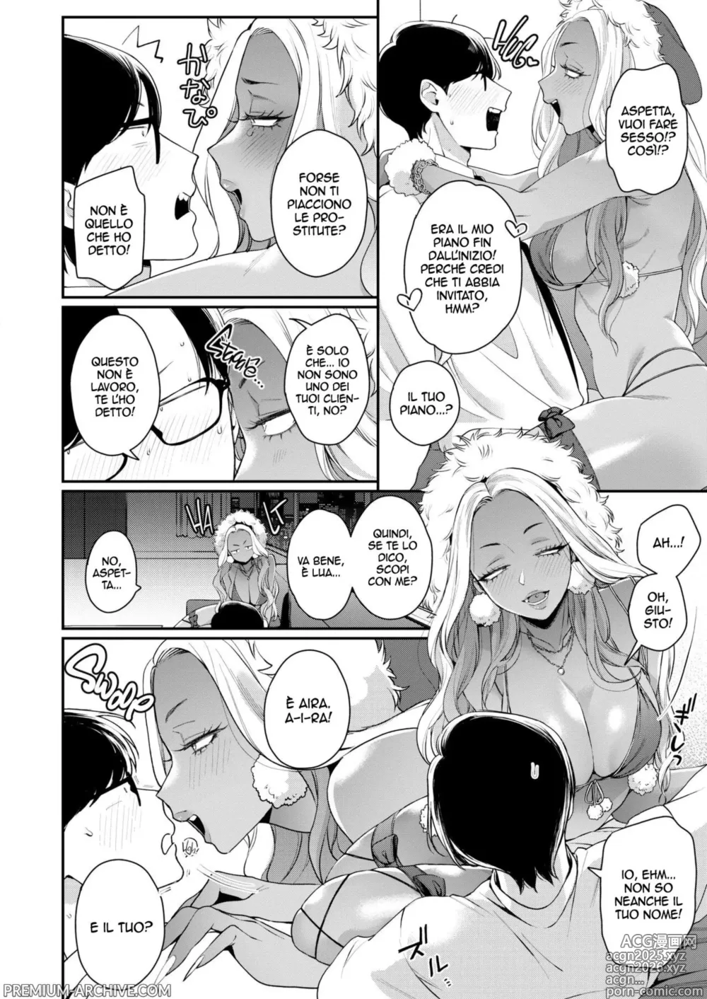 Page 10 of manga Una Notte Santa Particolare