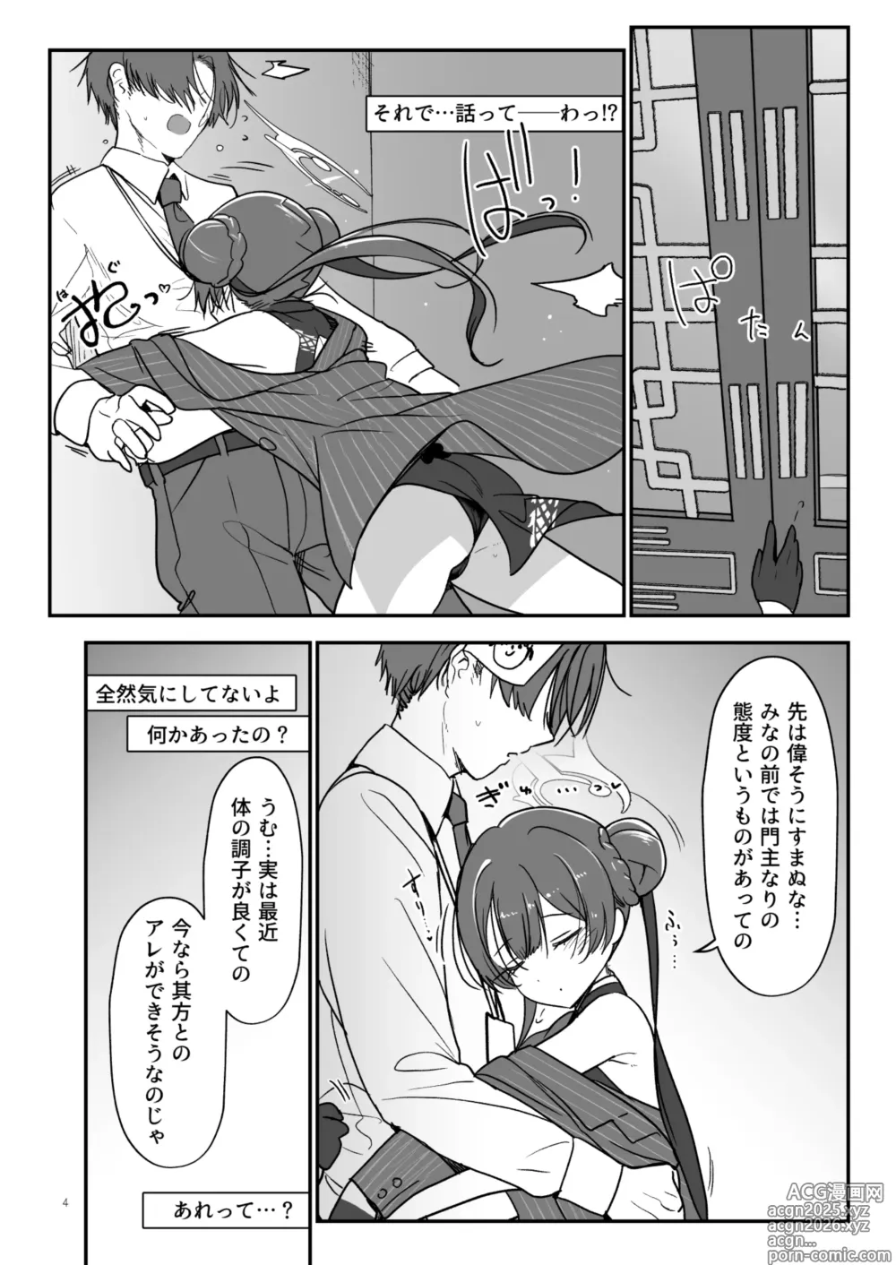 Page 4 of doujinshi Joutei Koubi