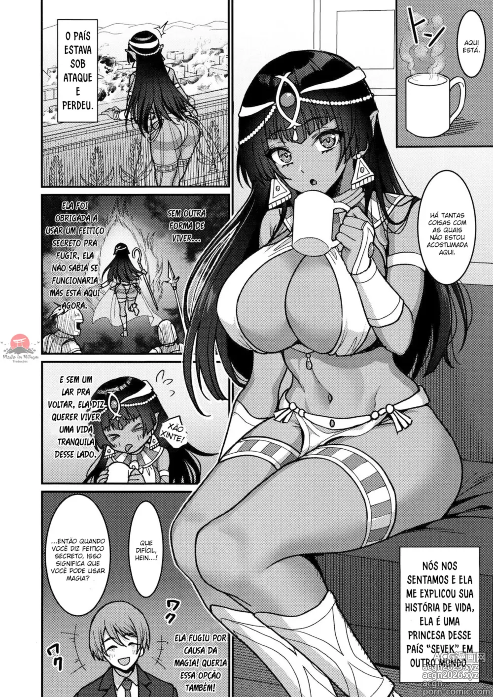 Page 7 of doujinshi Non-stop Fucking at Home With This Dummy Thicc Chocolate Princess Part 1: Living Together