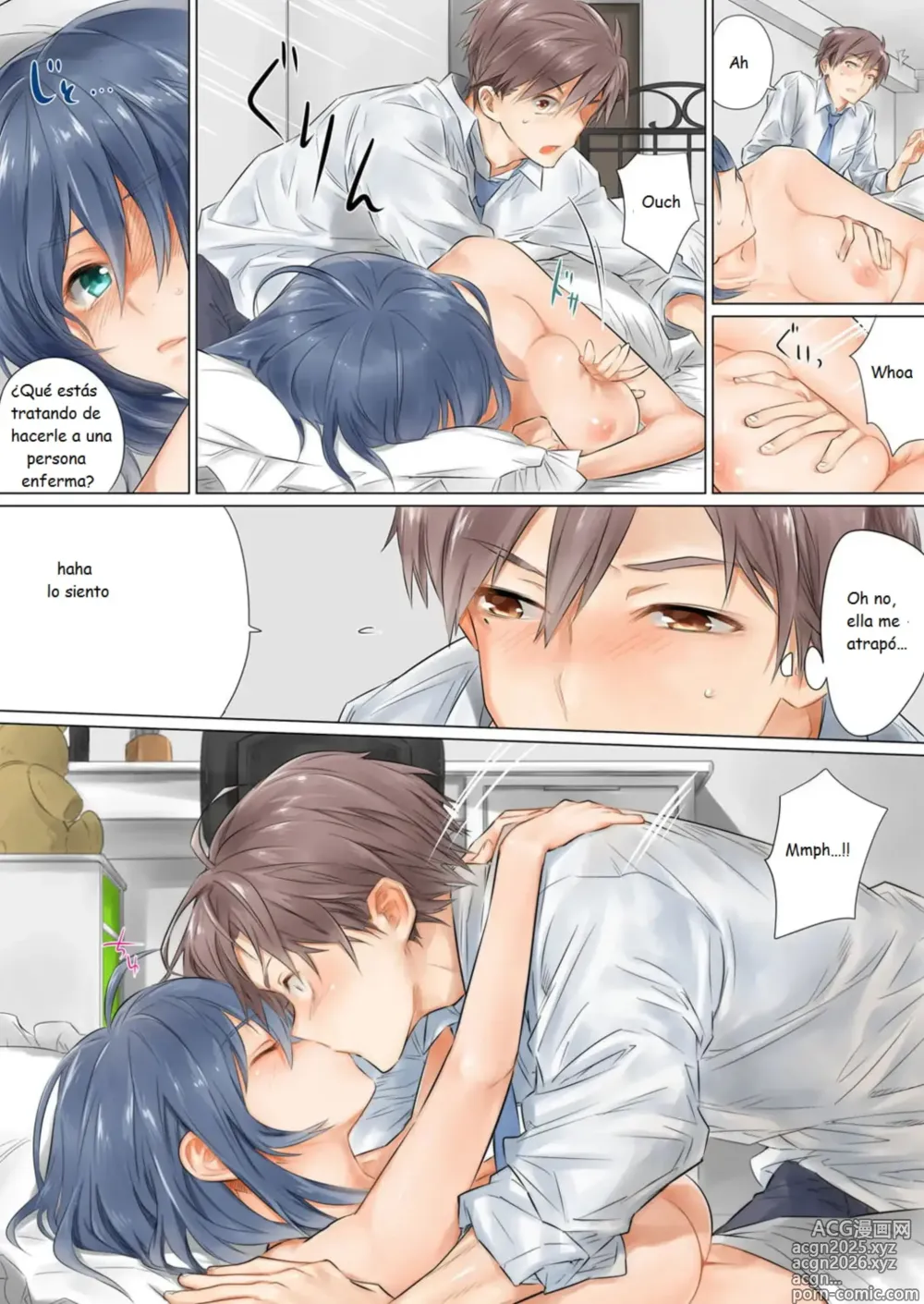 Page 6 of doujinshi Netorare Kanojo -Kareshi (Ani) o Mae ni Futago (Otouto) to Kyoushitsu Ecchi 1 - 2