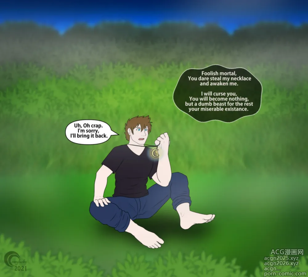 Page 1 of imageset Dumb Animal Curse