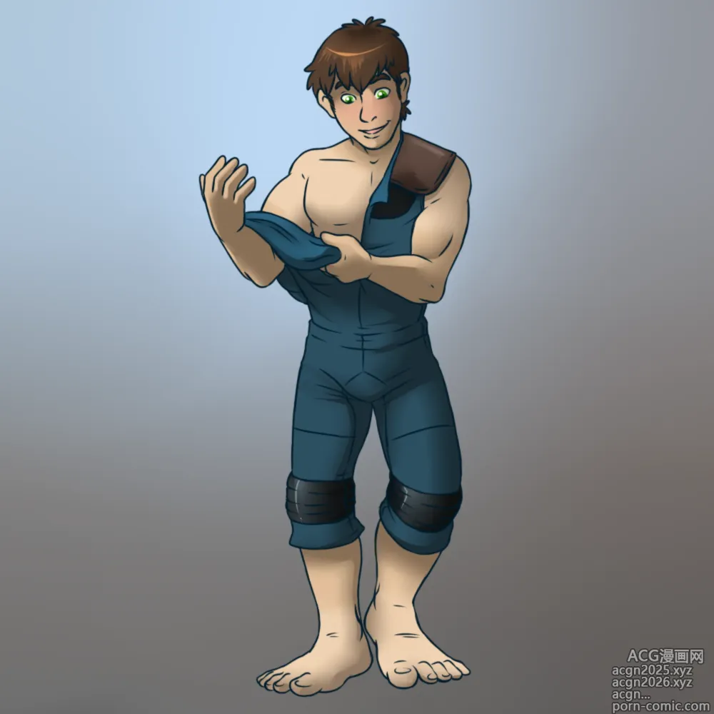 Page 1 of imageset Raccoon Jumpsuit
