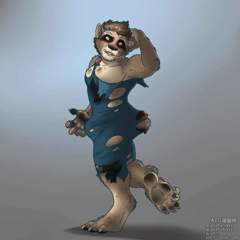 Page 4 of imageset Raccoon Jumpsuit
