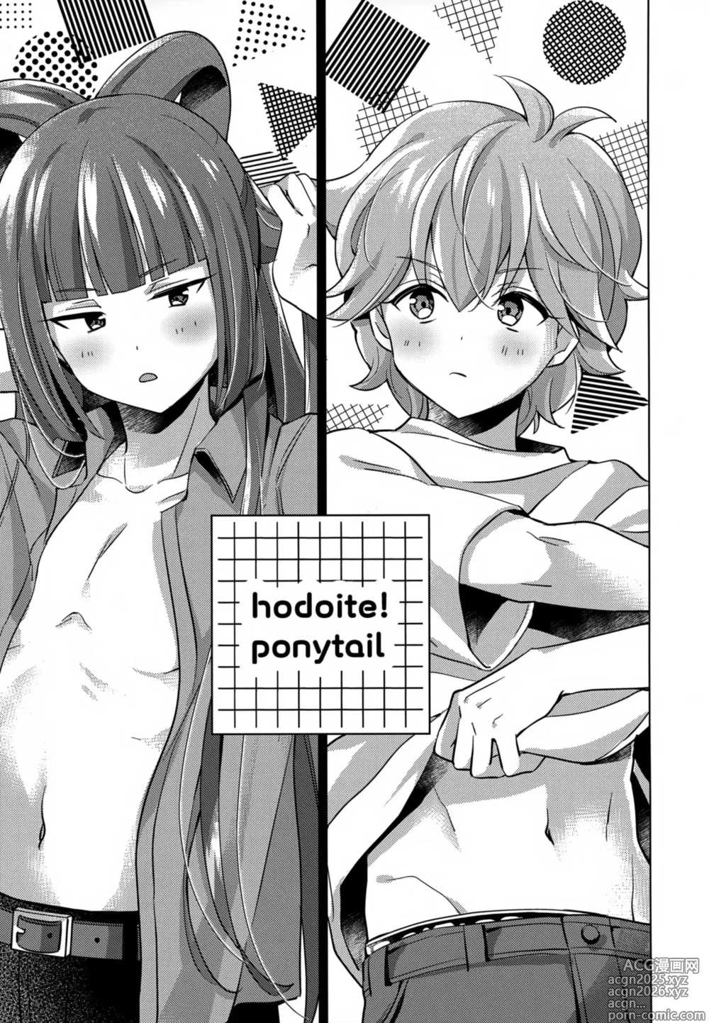 Page 2 of doujinshi Hodoite! Ponytail