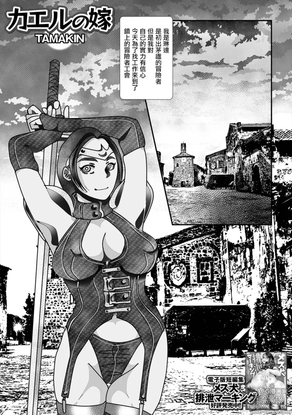 Page 1 of doujinshi カエルの嫁。