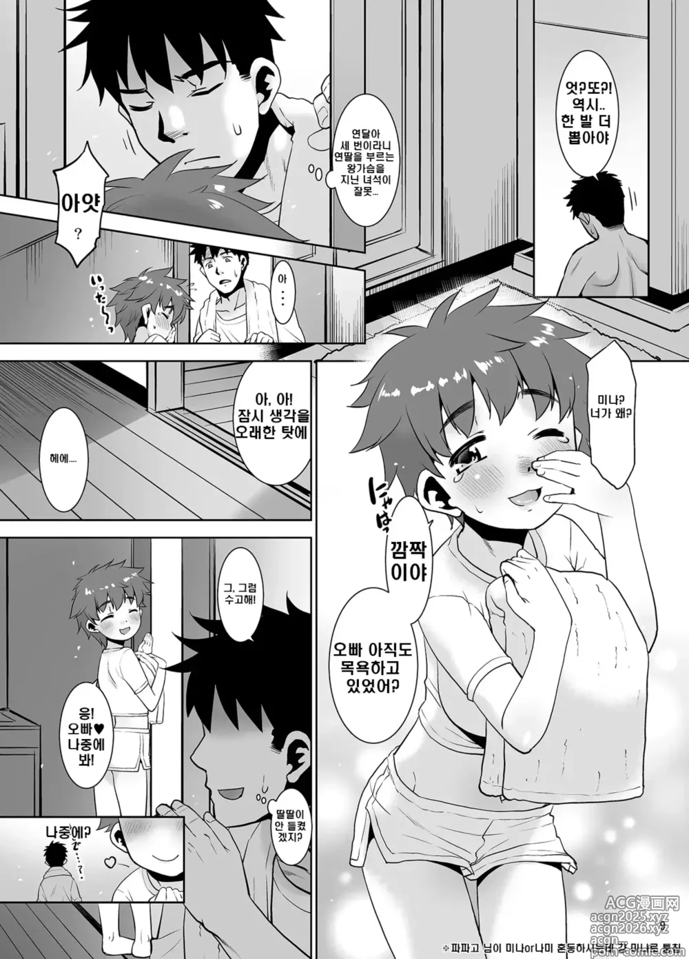 Page 8 of doujinshi Ichinen-buri ni Atta Imouto ga Nanka Sugokatta Ken.