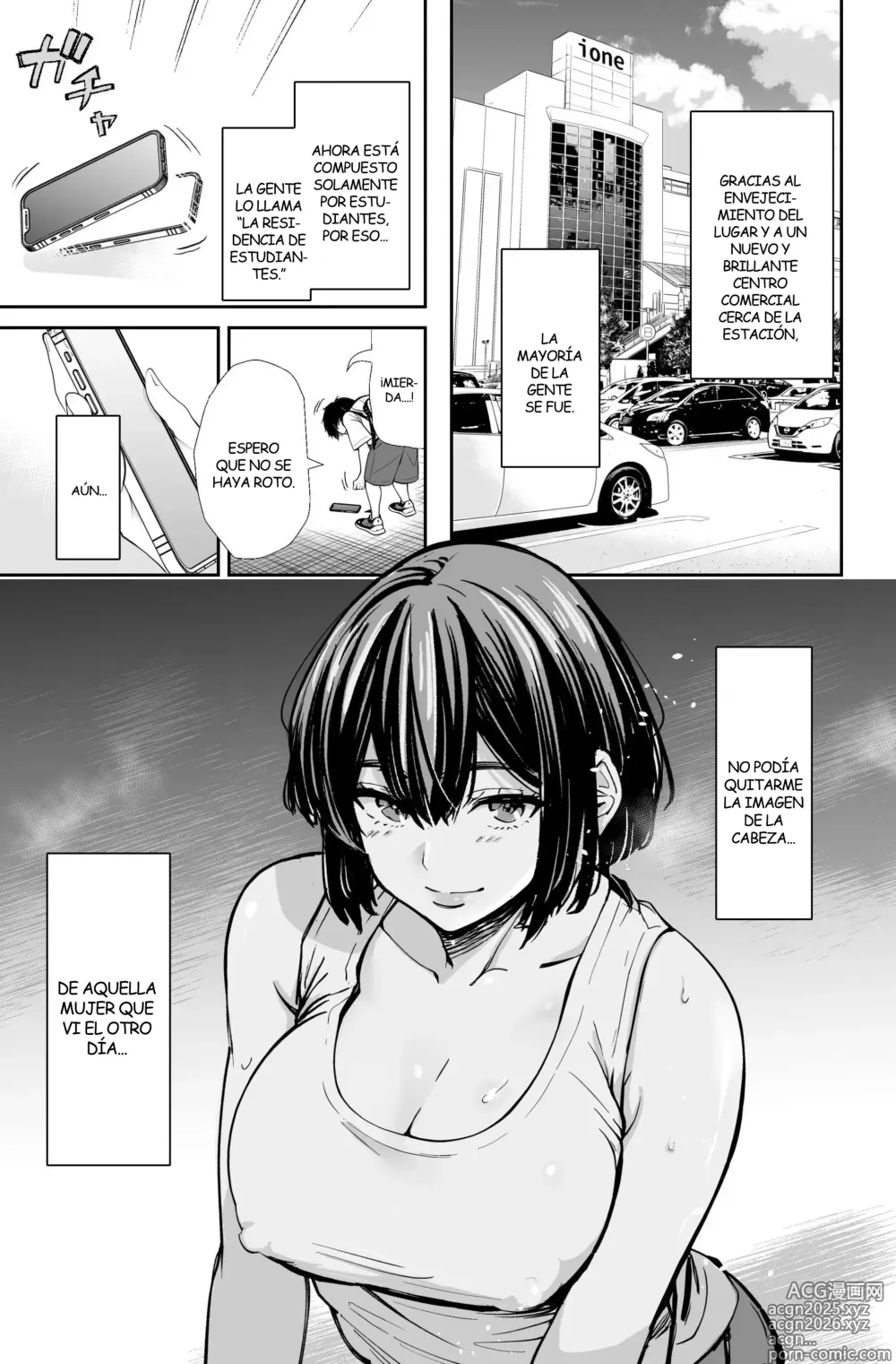 Page 8 of doujinshi ¿Te Desagradan las Treintañeras Cachondas？~Seducido por una Tetona Belleza Salvaje~
