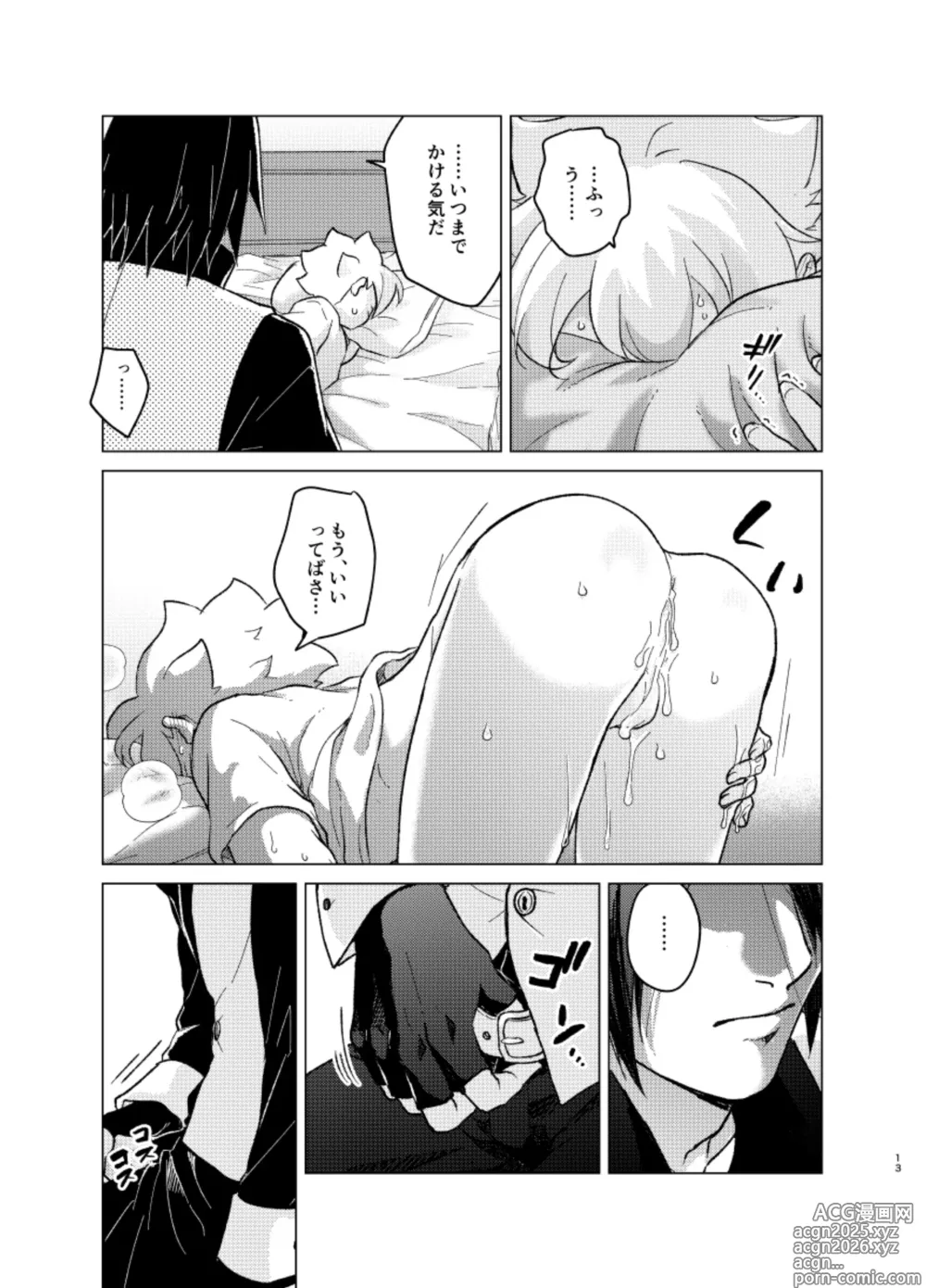 Page 13 of doujinshi ひな鳥は巣には帰れない
