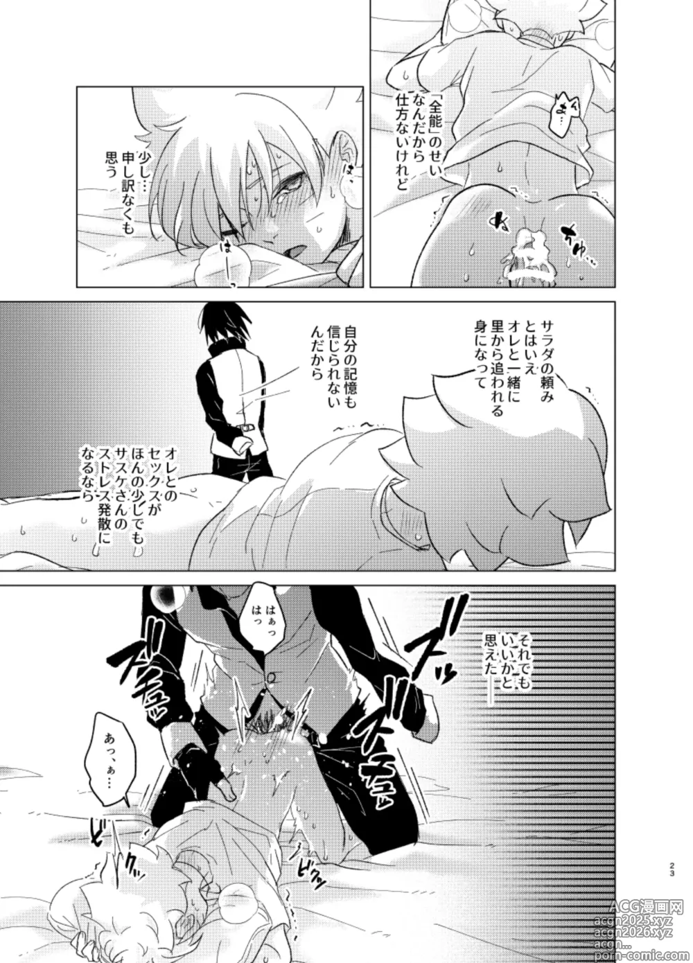 Page 23 of doujinshi ひな鳥は巣には帰れない