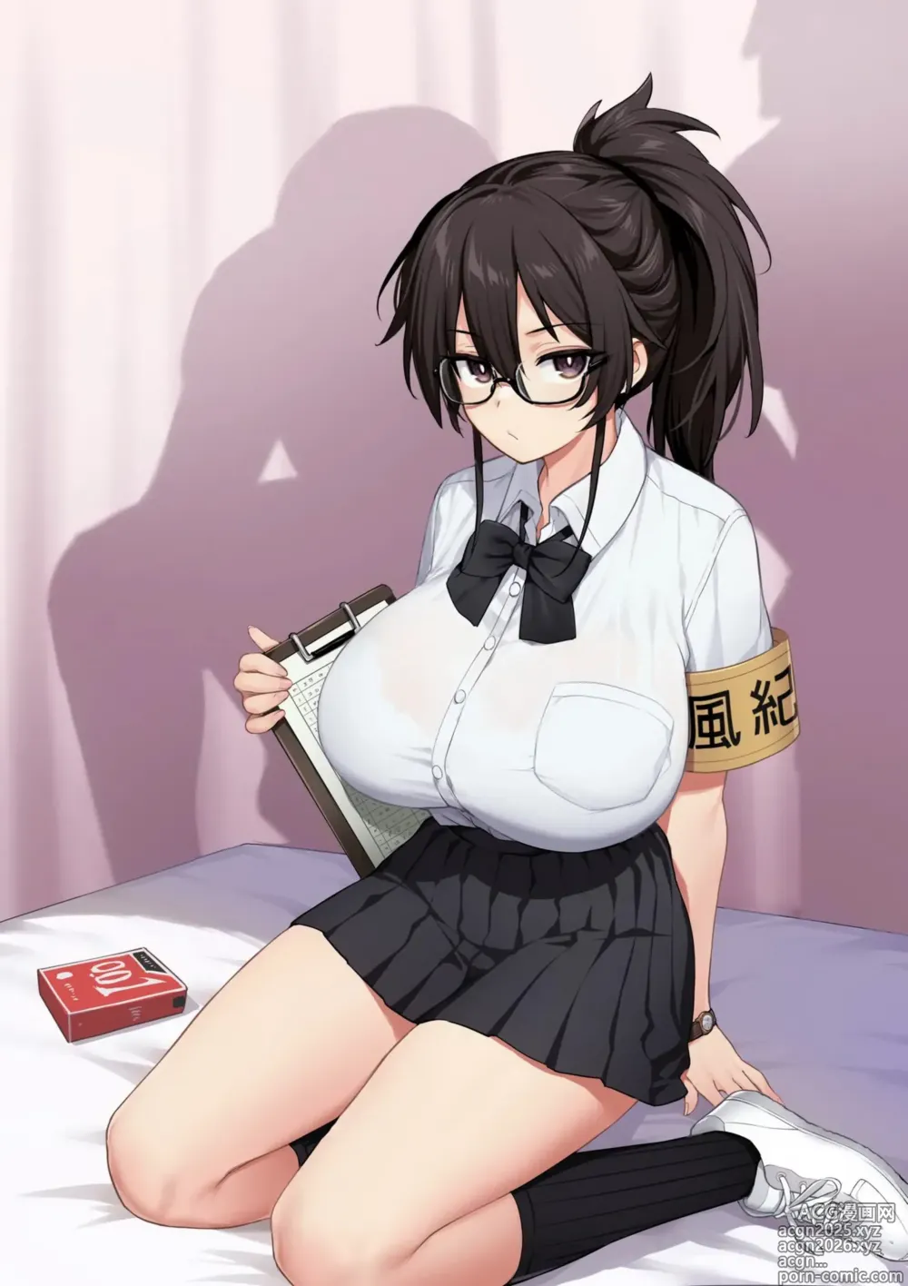 Page 5 of doujinshi Über die neue Leiterin der Schüleraufsicht und ihre riesigen Titten 1 (decensored)