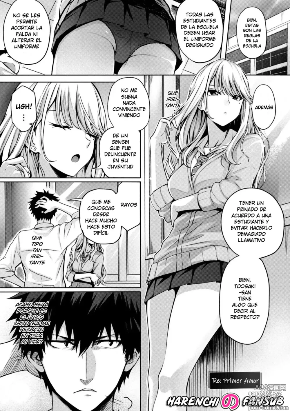 Page 1 of manga Re:Primer Amor (decensored)