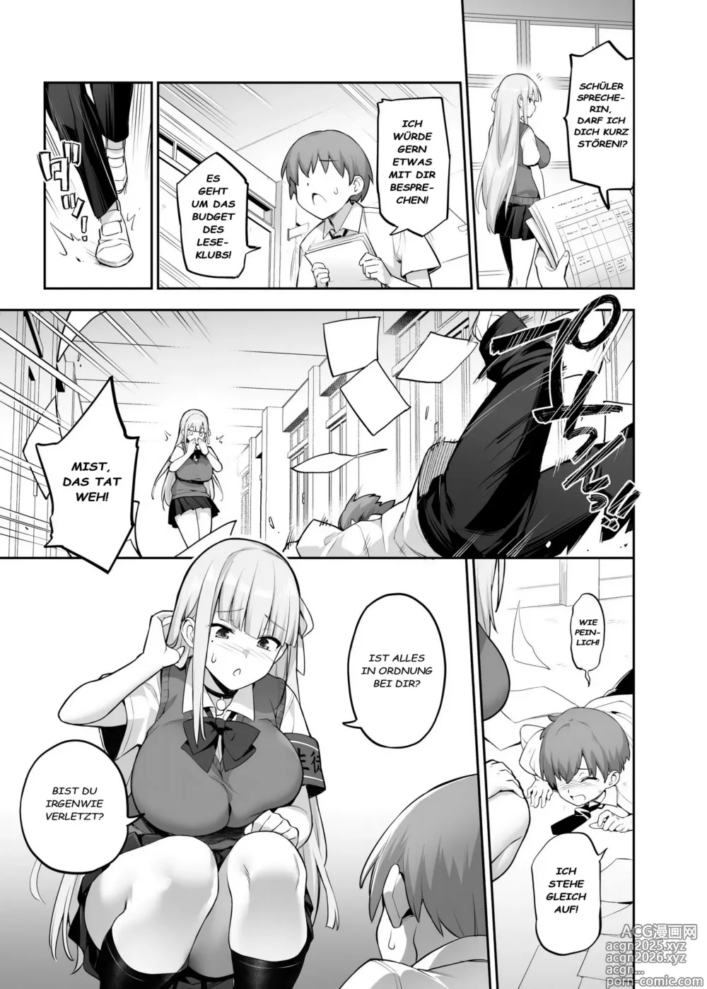 Page 10 of doujinshi Über die beliebte Sprecherin des Schülerrats und ihre riesigen Titten 1 (decensored)