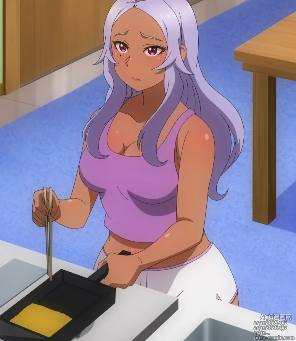 Page 1 of imageset Elf-san wa Yaserarenai (Cap-14) Blu-ray Especial Screenshots