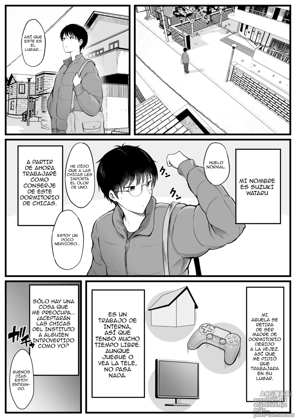 Page 3 of doujinshi Joshiryou Kanrinin no Boku wa Gal Ryousei ni Furimawasarete masu 1-4