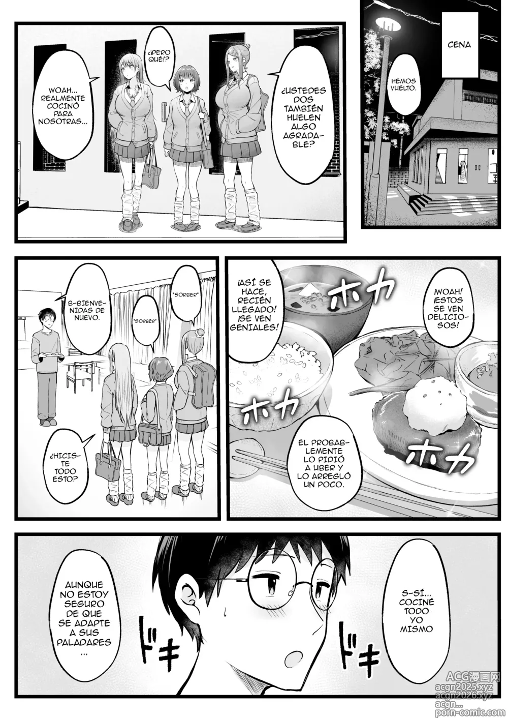 Page 8 of doujinshi Joshiryou Kanrinin no Boku wa Gal Ryousei ni Furimawasarete masu 1-4
