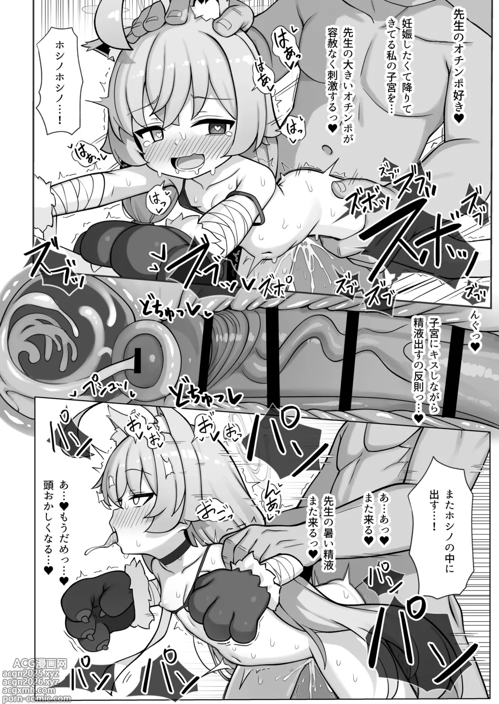 Page 25 of doujinshi Hoshino wa Ima Hatsujouki