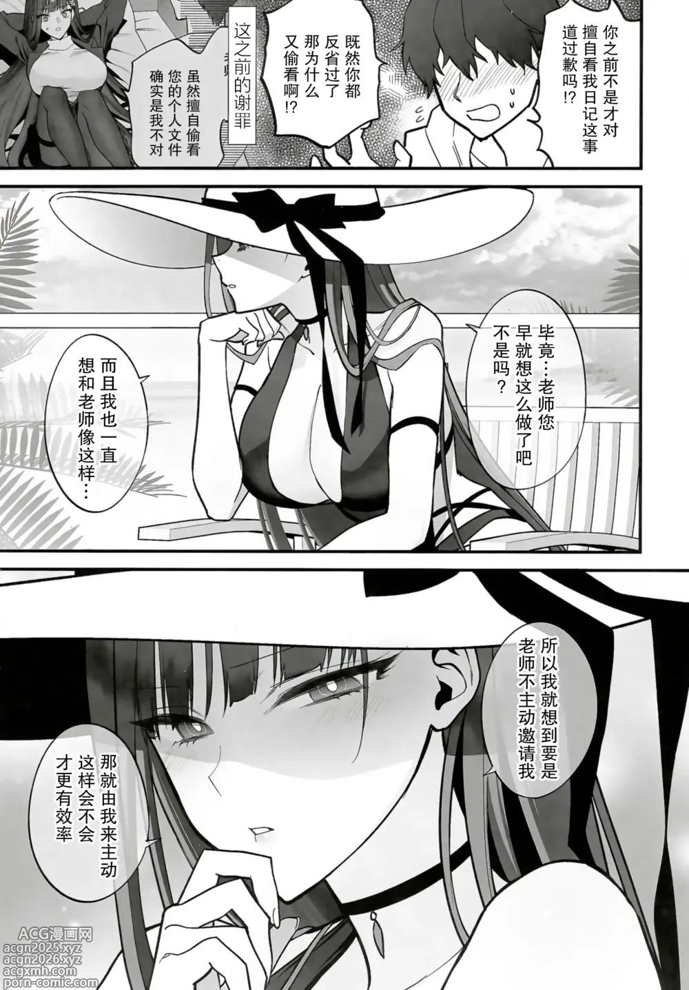 Page 7 of doujinshi BEACHFRONTS DREAM+おまけ