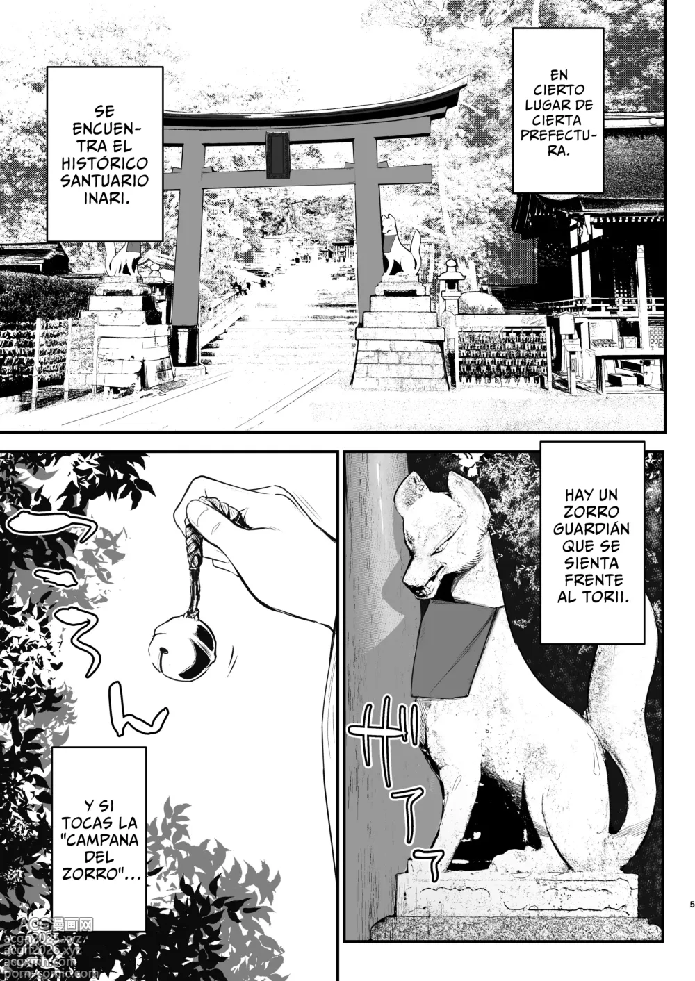 Page 4 of doujinshi Yue, La Kitsune Guardiana
