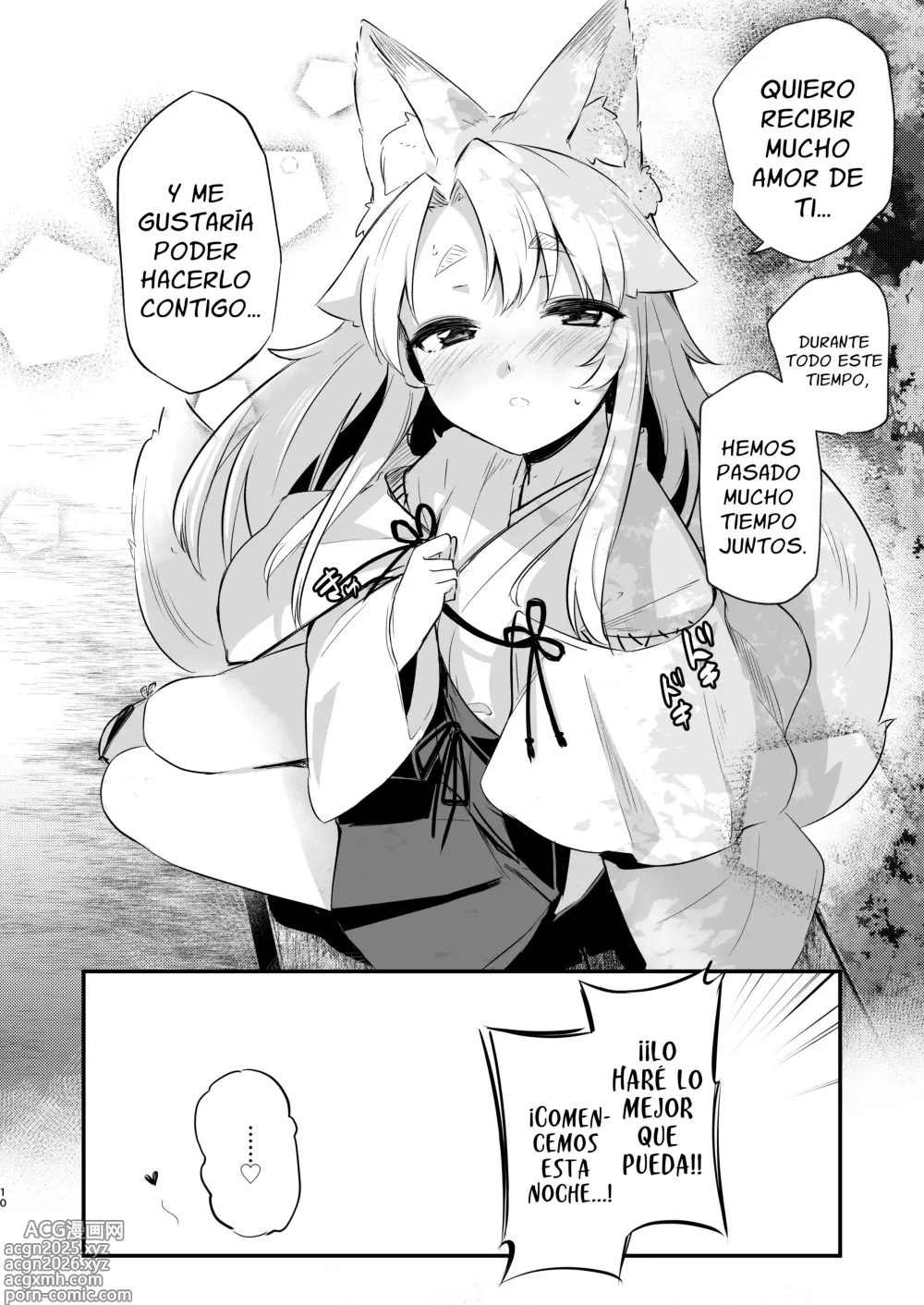 Page 9 of doujinshi Yue, La Kitsune Guardiana