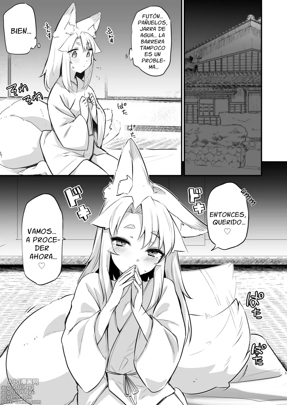 Page 10 of doujinshi Yue, La Kitsune Guardiana