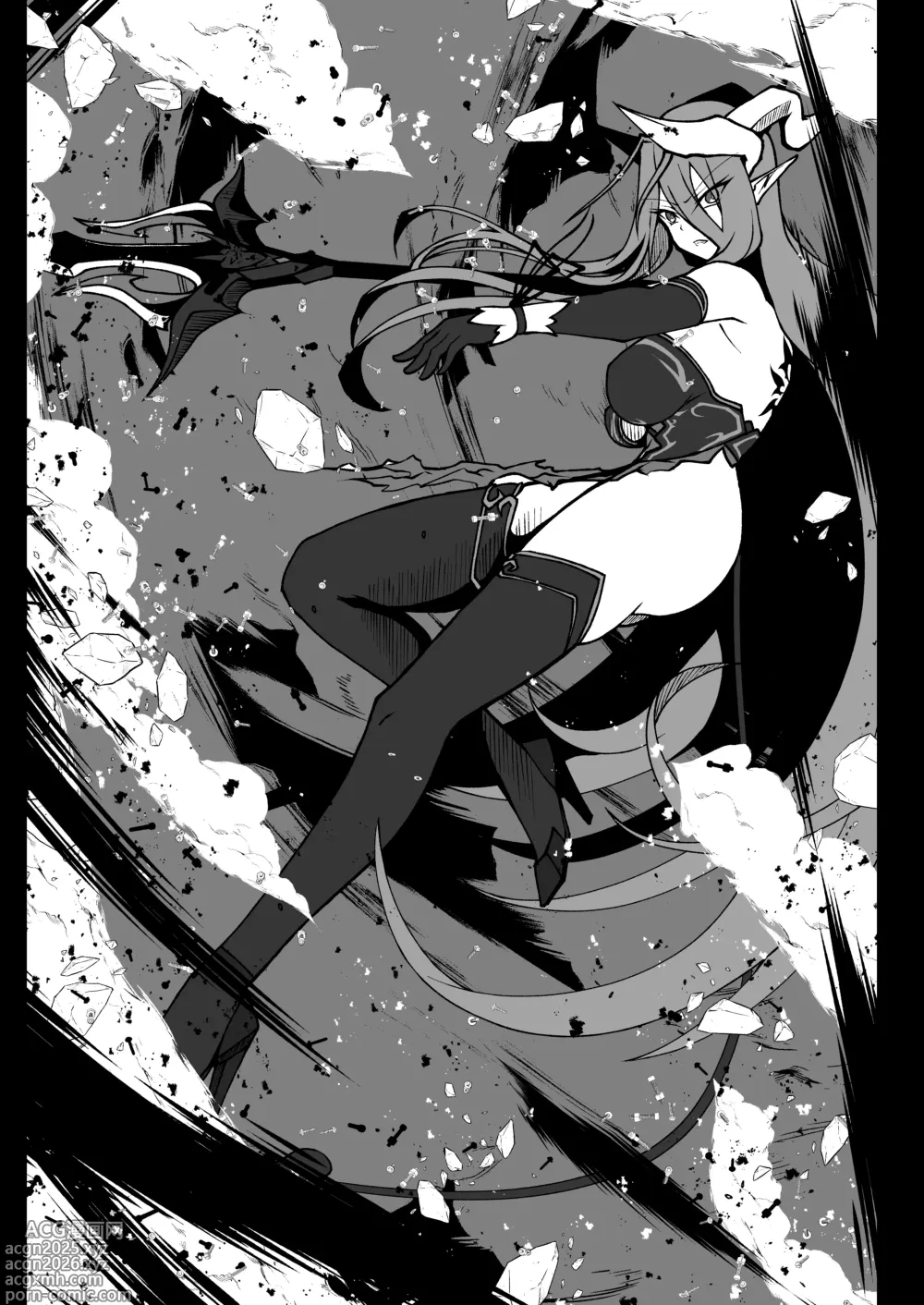 Page 12 of doujinshi Twilight Obscura  Episode:01 From the Ashes of Darkness（Kouyoku Senki ExS-Tia）