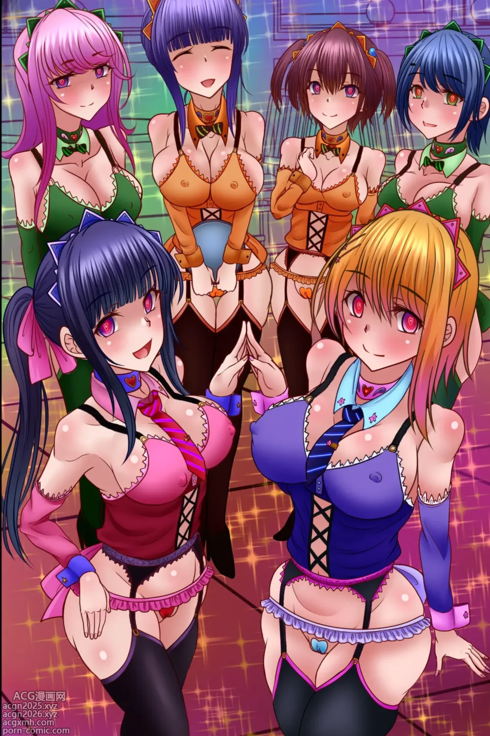 Page 98 of doujinshi 看板娘たちを俺専用の肉便器にした話。見つめるだけで女を即発情させられる力を手に入れた!