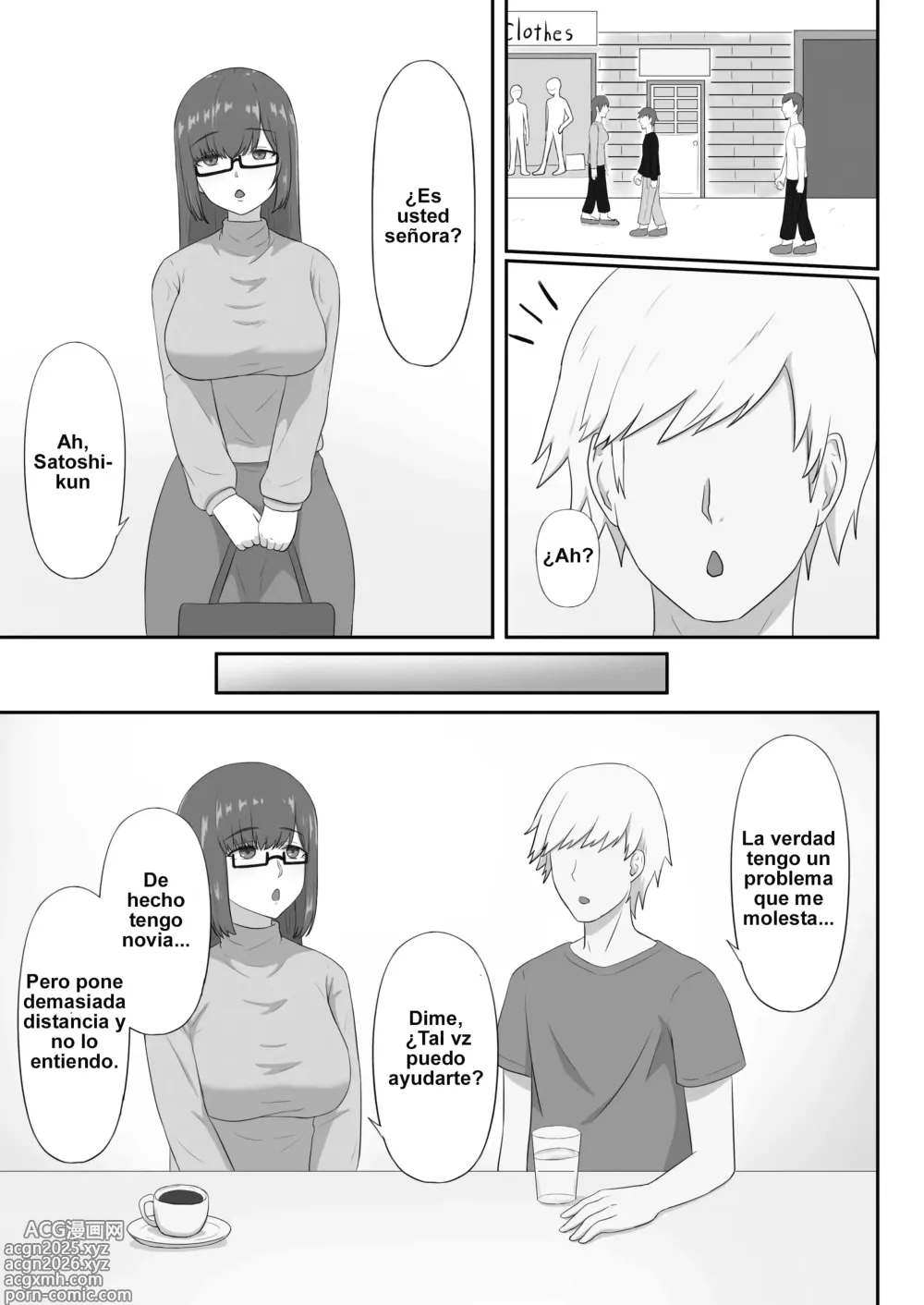 Page 7 of doujinshi Mi Sencilla Madre es la Amiga Sexual de Mi Amigo