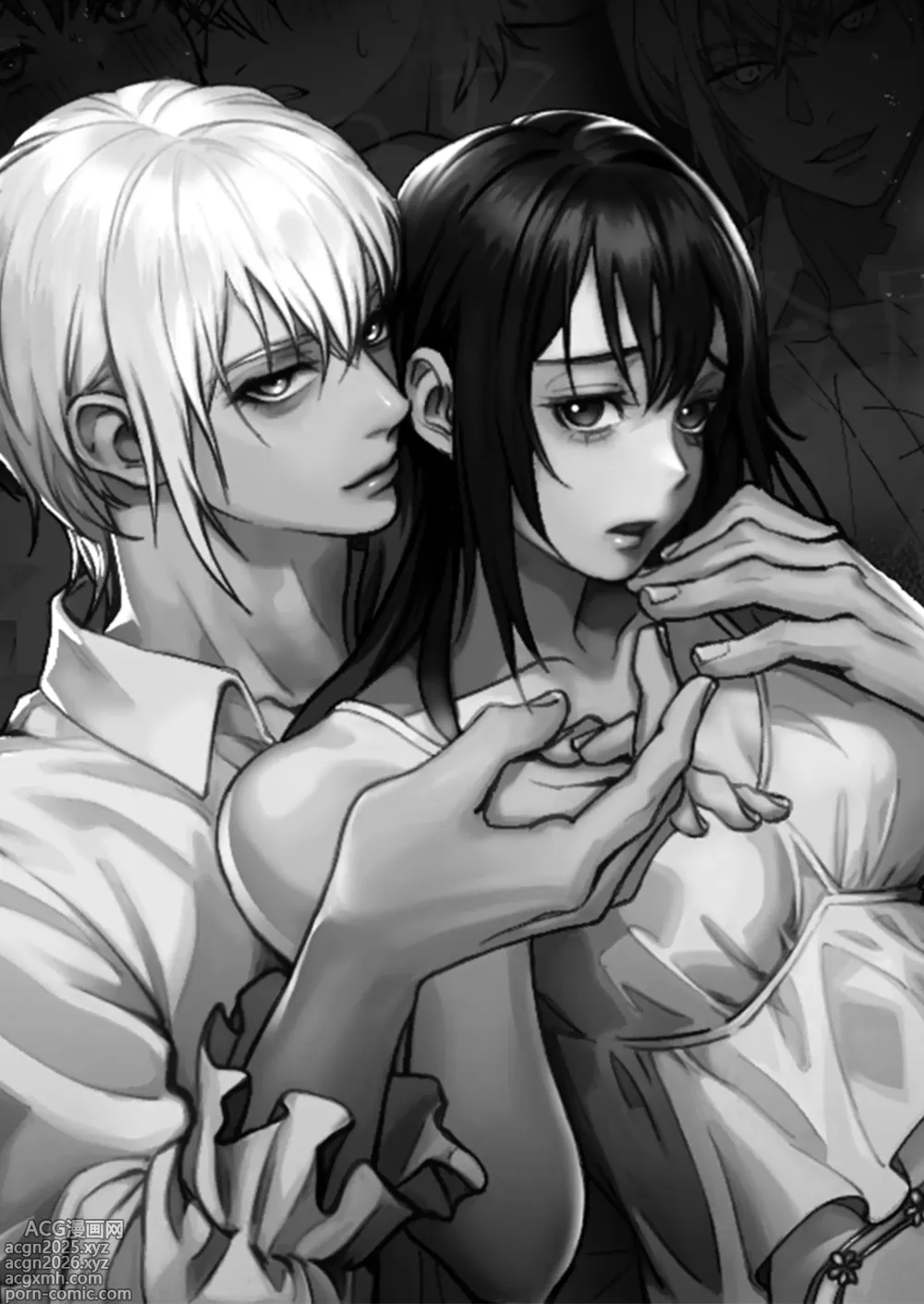 Page 2 of doujinshi 被变成人类的人偶纠缠的故事